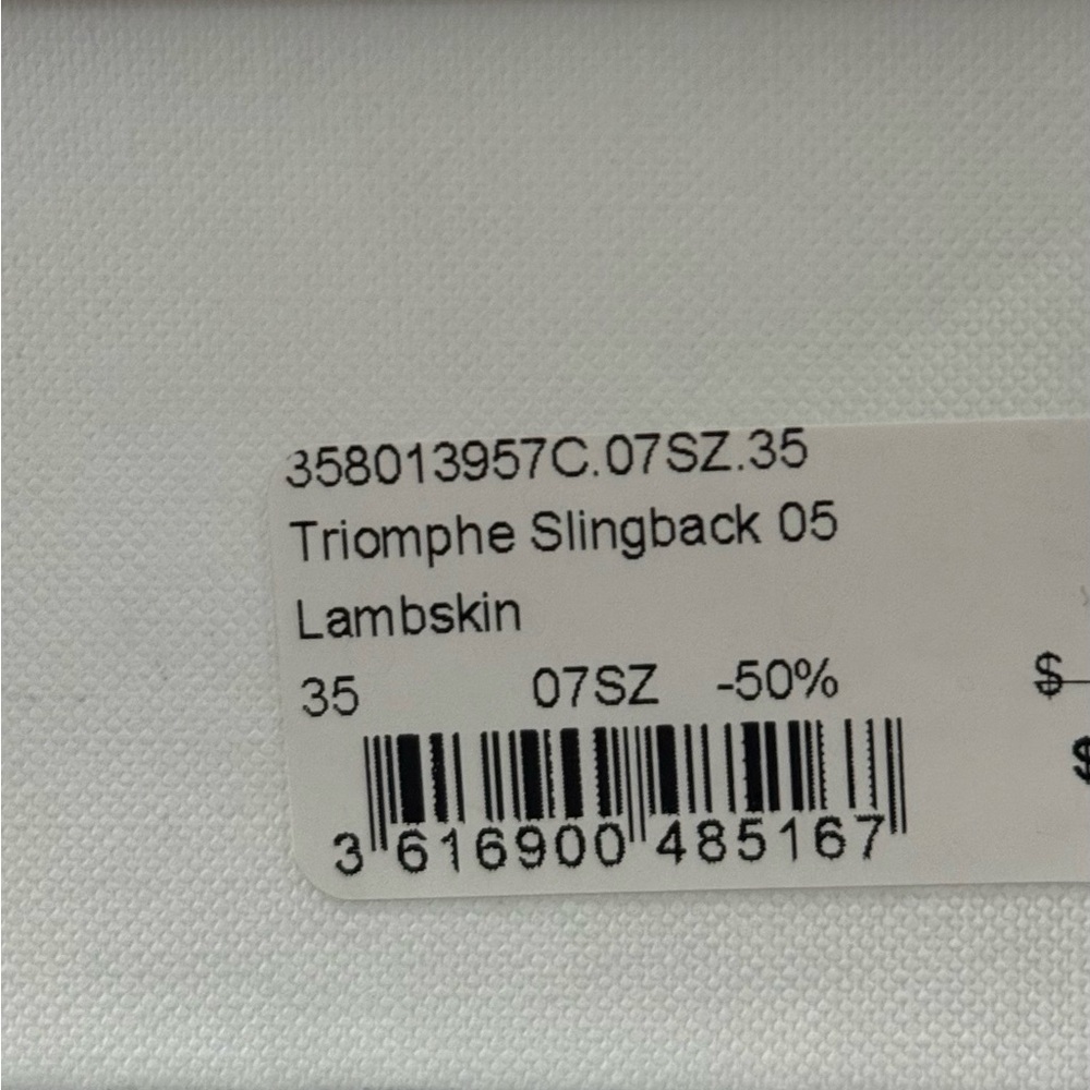 Celine Triomphe Slingback - Picture 9 of 9